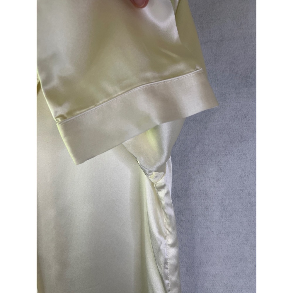 Intimissimi Cream/White 100% Silk Pajama Set Sz S NWOT - Picture 10 of 13